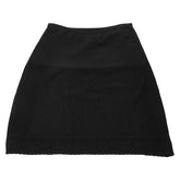 シャネル スカート サイズ:34 P20910V01267 ブラック コットン ポリエステル レディース CHANEL 【中古】